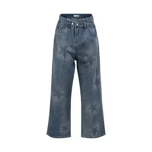 distressed flare y2k pants