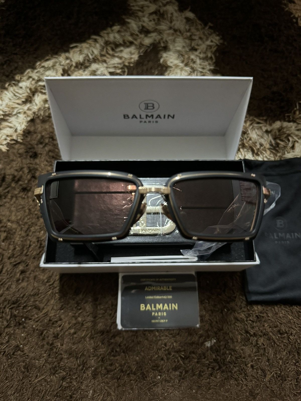 Balmain Bailman sungglasess Size ONE SIZE - 9 Thumbnail
