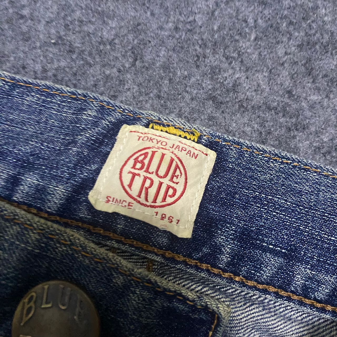 Edwin 💥Flare💥 Edwin Blue Trip Backle Back Distressed Denim Size US 34 / EU 50 - 5 Thumbnail