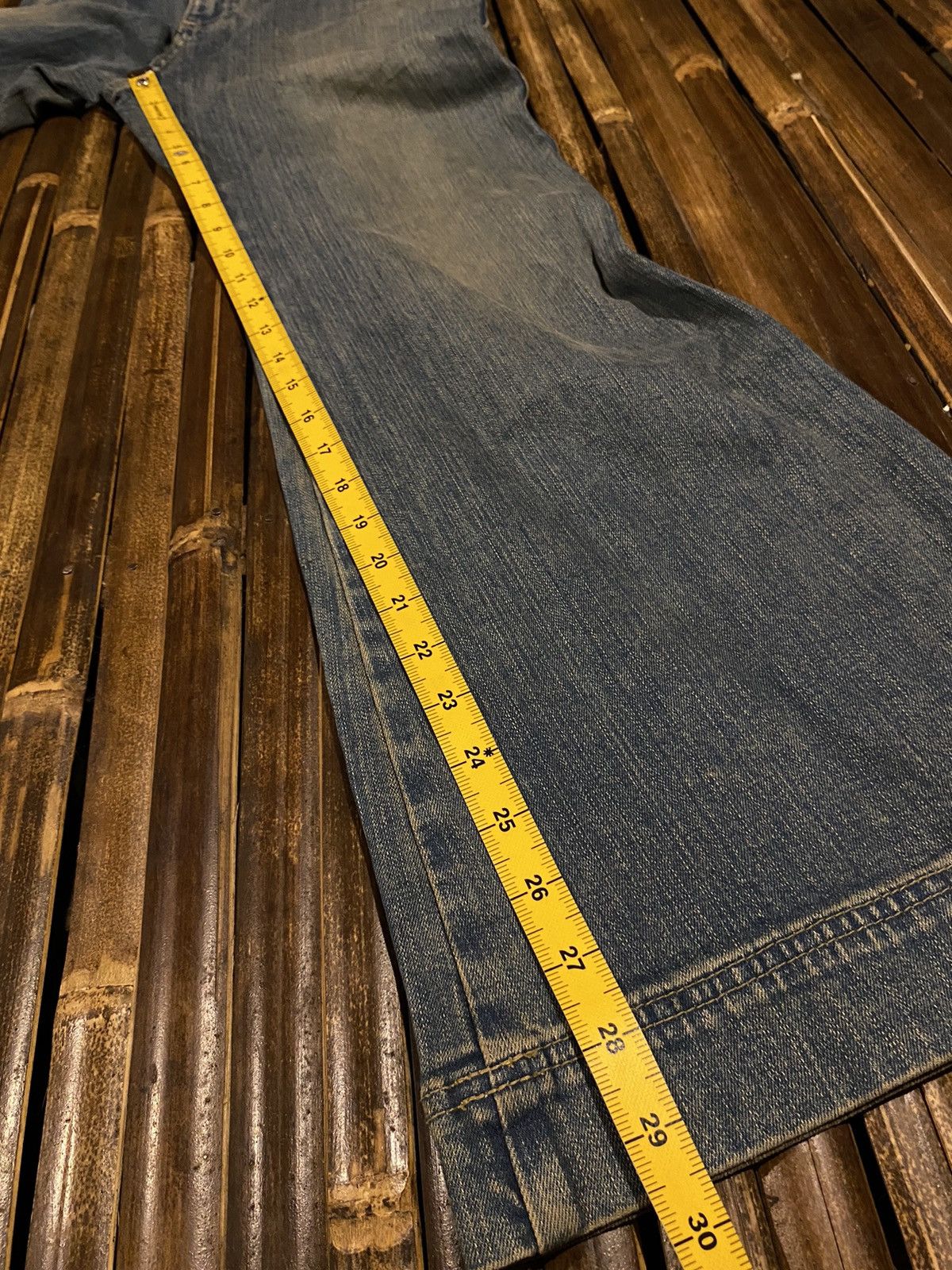 Hysteric Glamour Y2K TIPSTER VINTAGE FLARE BOOTCUT JEANS Size US 30 / EU 46 - 12 Thumbnail