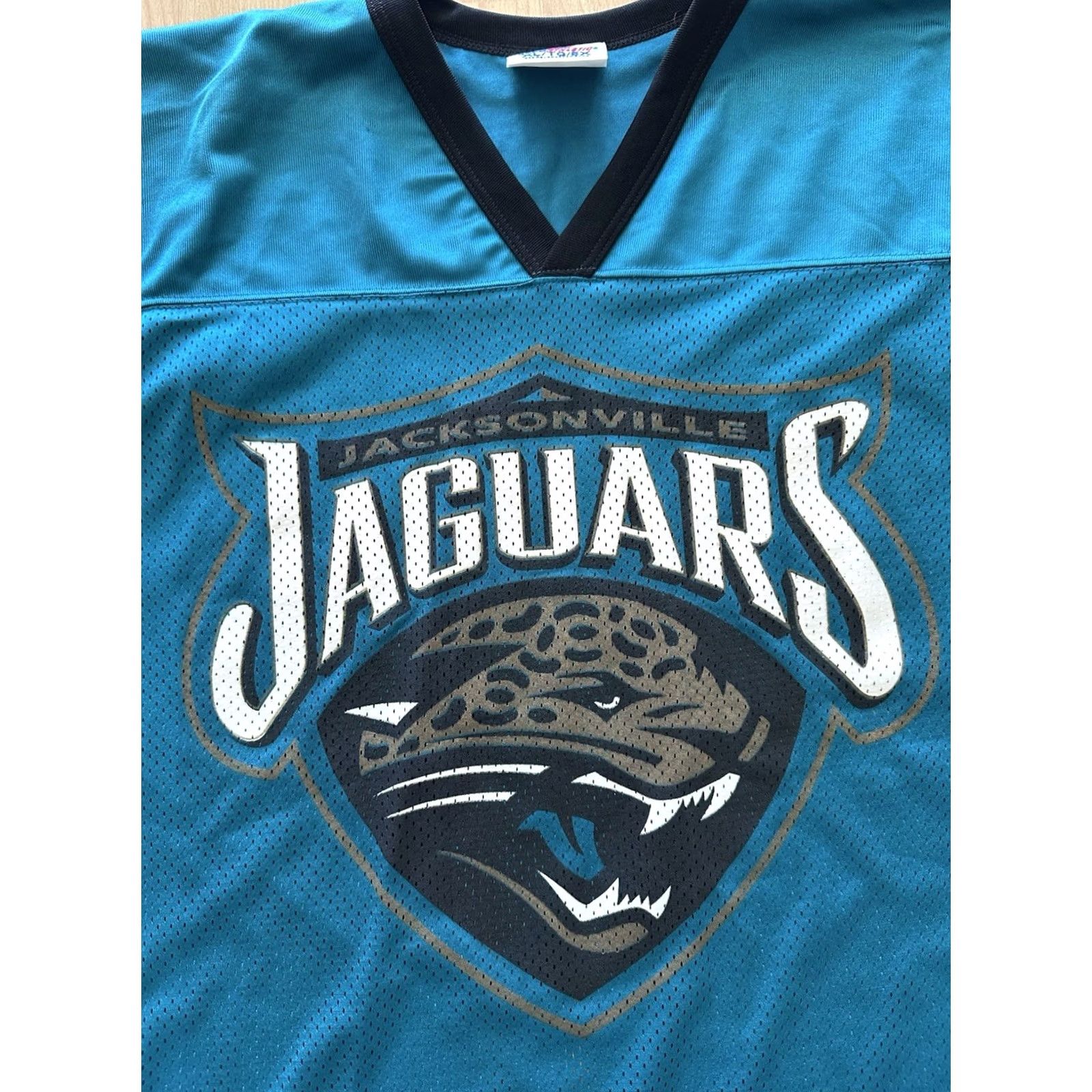 Logo Athletic VINTAGE Logo Athletic Jacksonville Jaguars Jersey XL Football 90s Old Logo Classic Vtg Size US XL / EU 56 / 4 - 2 Thumbnail