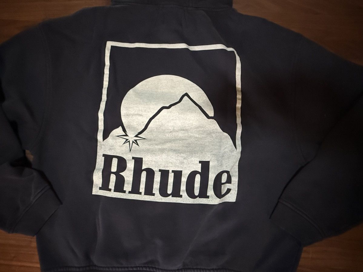 Rhude RHUDE MOONLIGHT BADGE HOODIE VINTAGE BLACK Men’s Size XL Size US XL / EU 56 / 4 - 16 Thumbnail