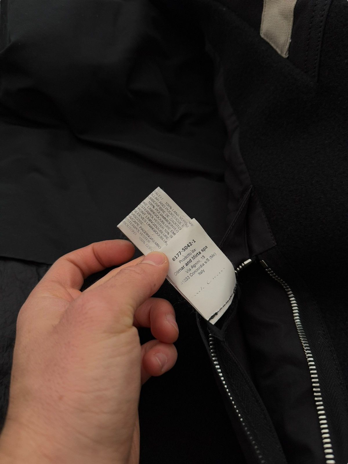 Rick Owens 2015 Sphinx Multi Patch Down Cape Coat Size US L / EU 52-54 / 3 - 11 Thumbnail