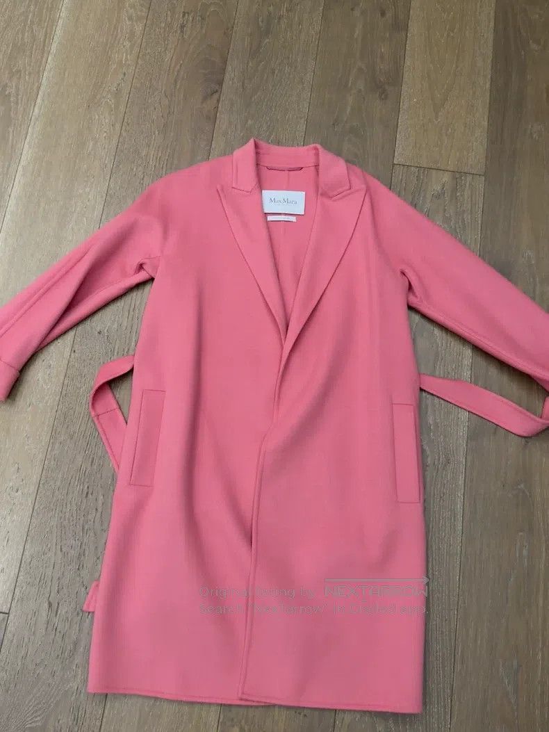 Max Mara Max Mara Overcoat, Pink Size XS / US 0-2 / IT 36-38 - 1 Thumbnail