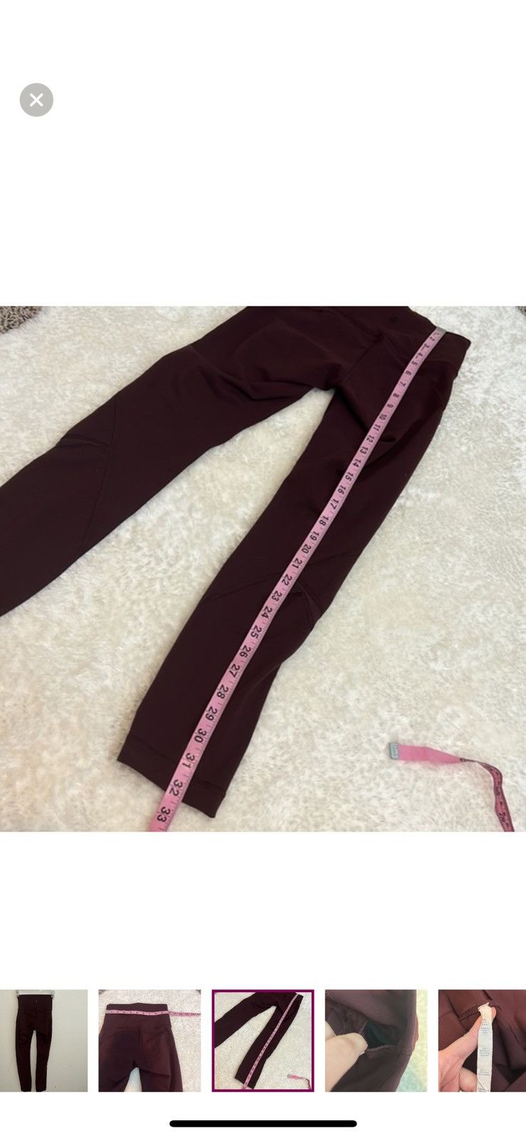 Lululemon Lululemon high times pant leggings size 2 Size 26" / US 2 / IT 38 - 6 Thumbnail