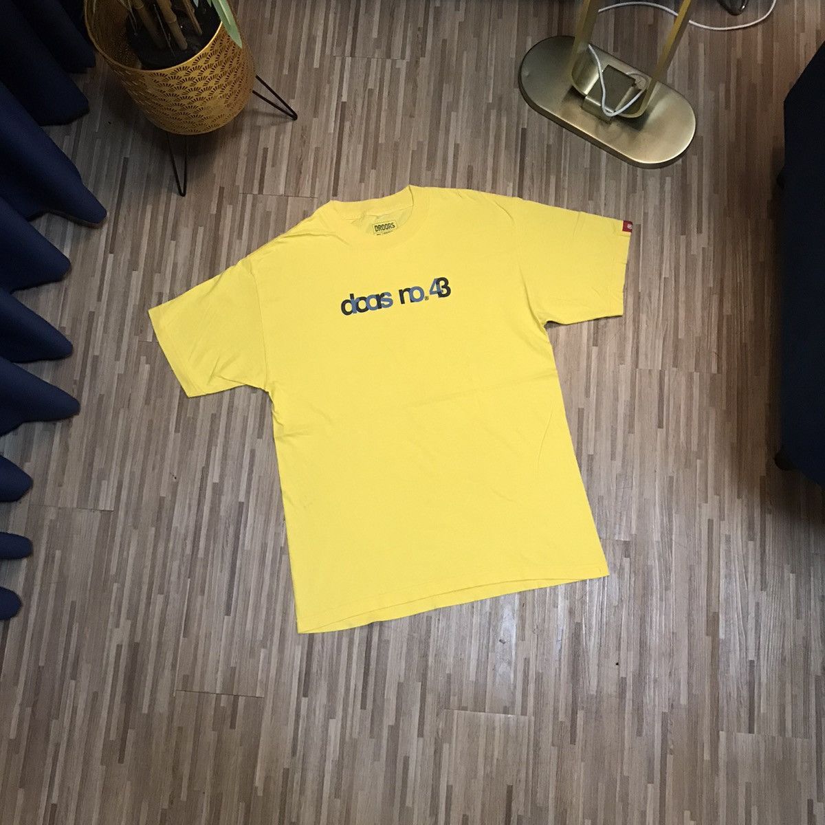 Droors × Vintage DROORS NO 43 ATHLETICS SKATEBOARDS CENTER GRAFHIC RARE TEE Size US L / EU 52-54 / 3 - 1 Thumbnail