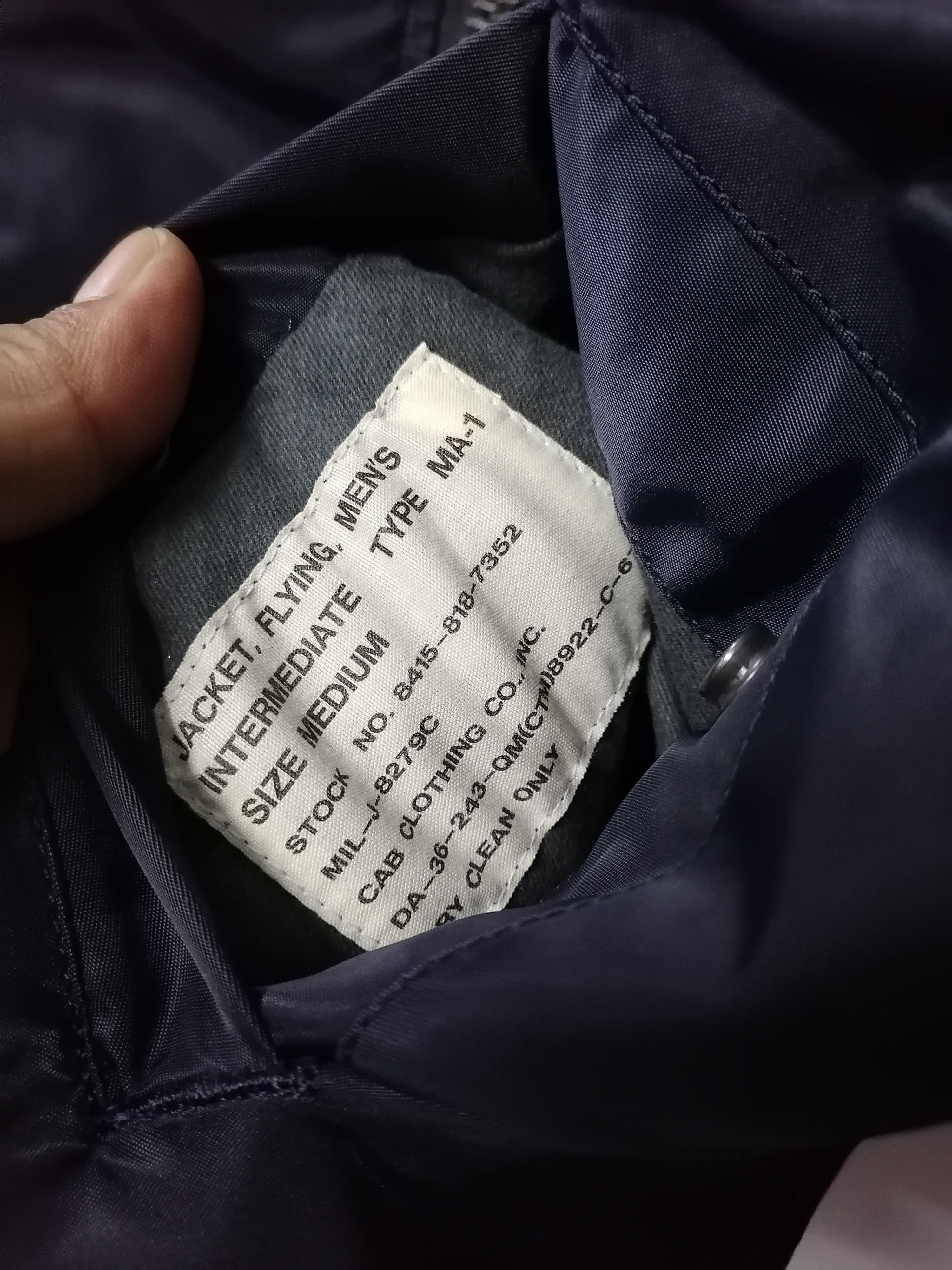 Japanese Brand Cab Clothing Type MA - 1 Bomber Jackets Size US M / EU 48-50 / 2 - 5 Thumbnail