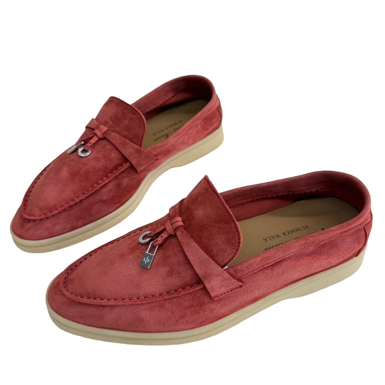 Loro Piana Loro Piana Summer Walk Suede Loafers Size 37 Size US 7 / IT 37 - 1 Thumbnail