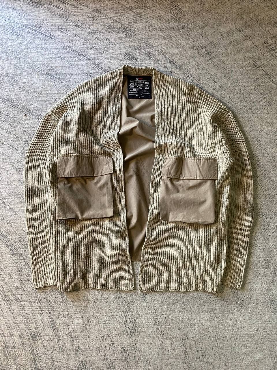 Japanese Brand Niko And... Japan Big Pocket Open Front Cardigan Size US L / EU 52-54 / 3 - 2 Thumbnail
