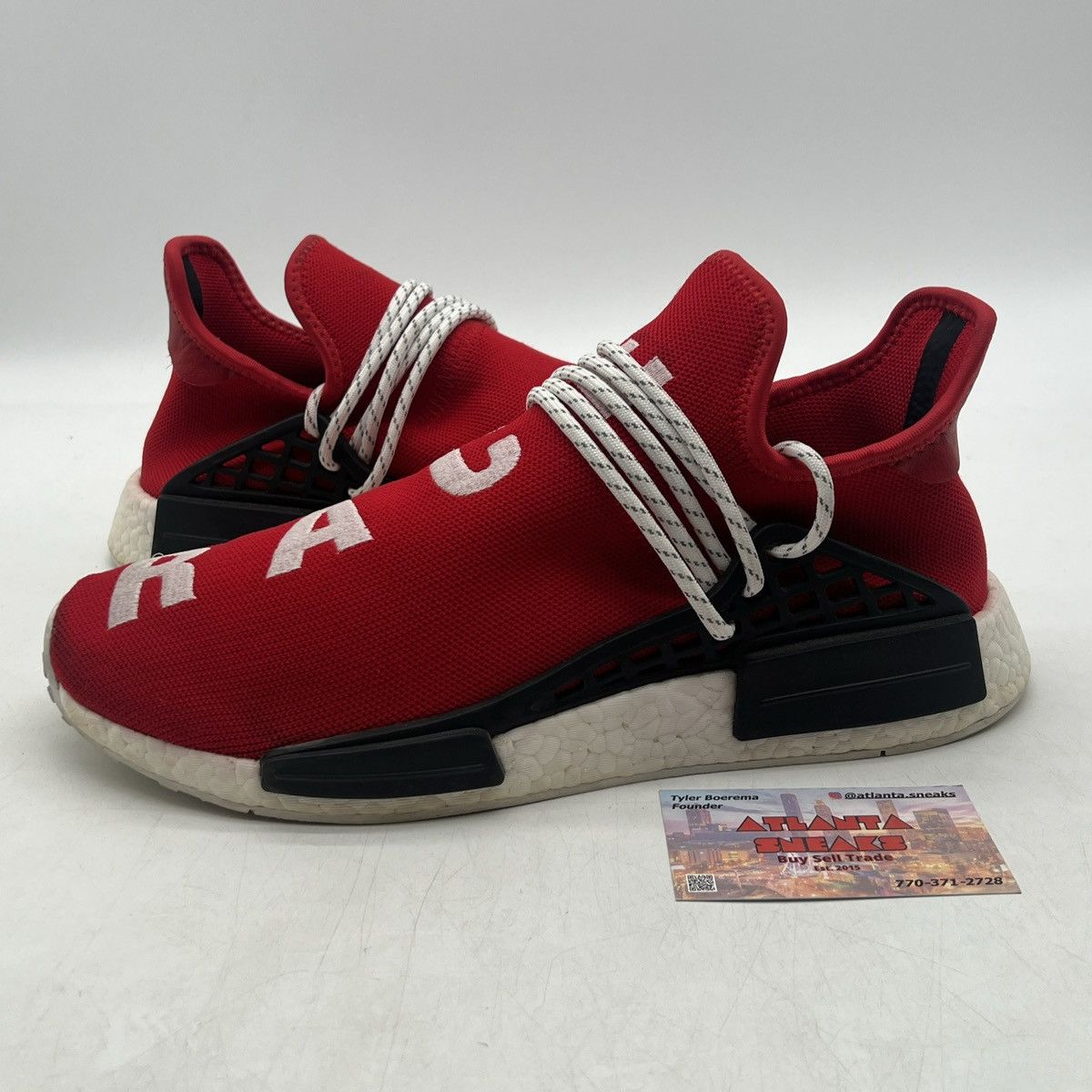 Pharrell X NMD Human race red