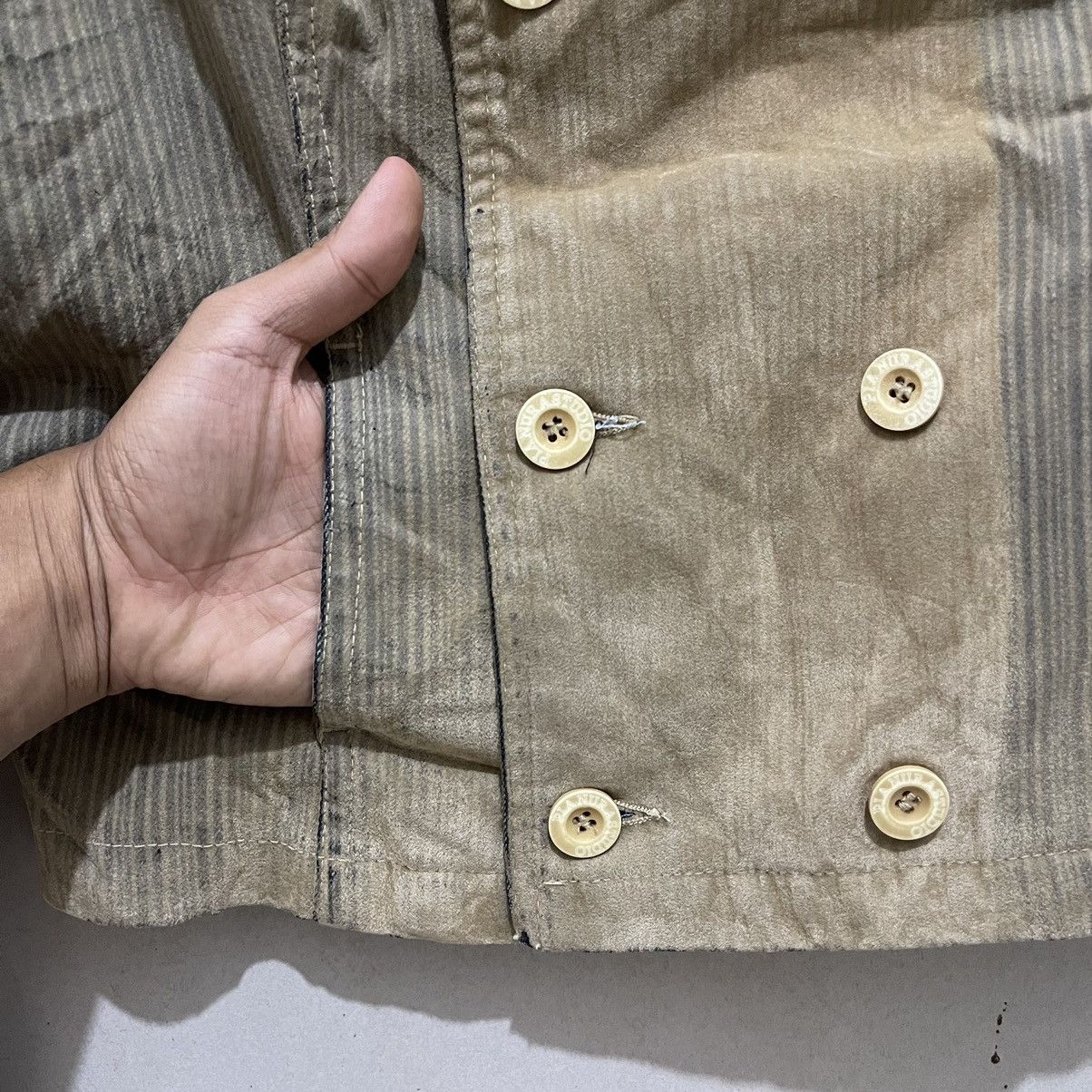 Vintage Pianurastudio Double Breasted Cropped Jacket Size M / US 6-8 / IT 42-44 - 17 Thumbnail