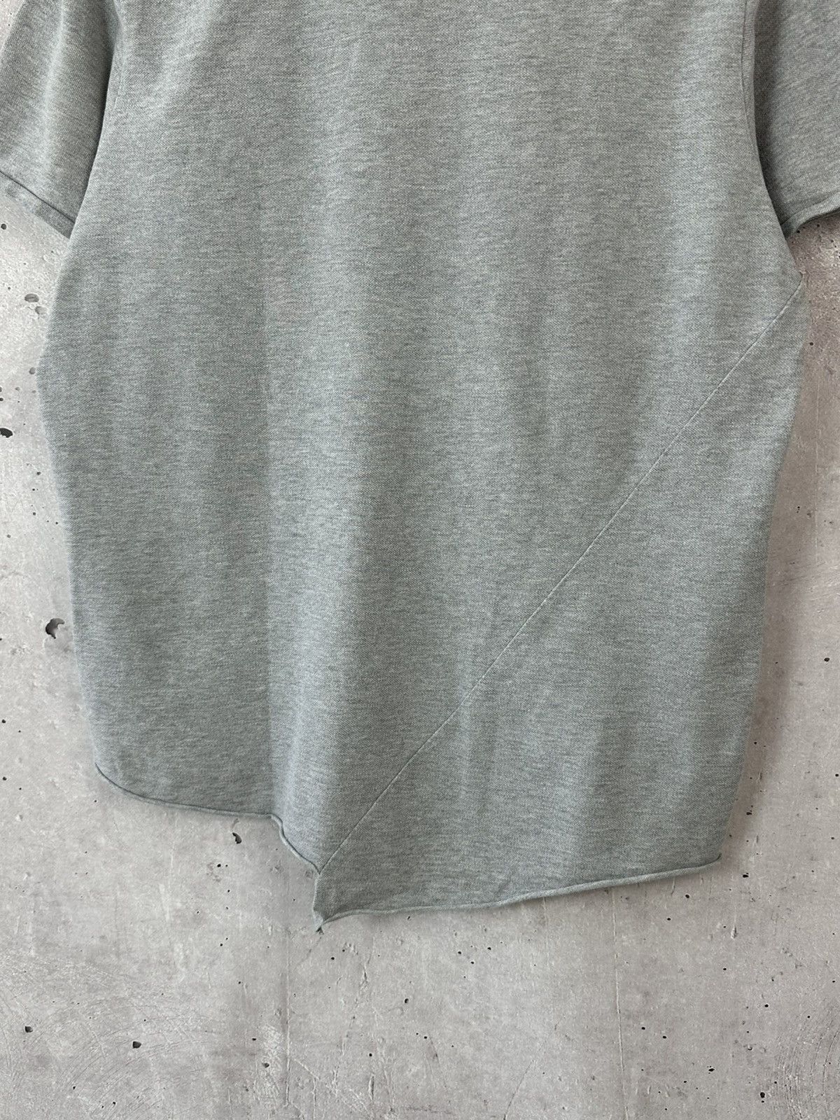 Allsaints × Vintage AllSaints Grey Cotton Short Sleeve Size XXL Polo Size US XL / EU 56 / 4 - 10 Thumbnail