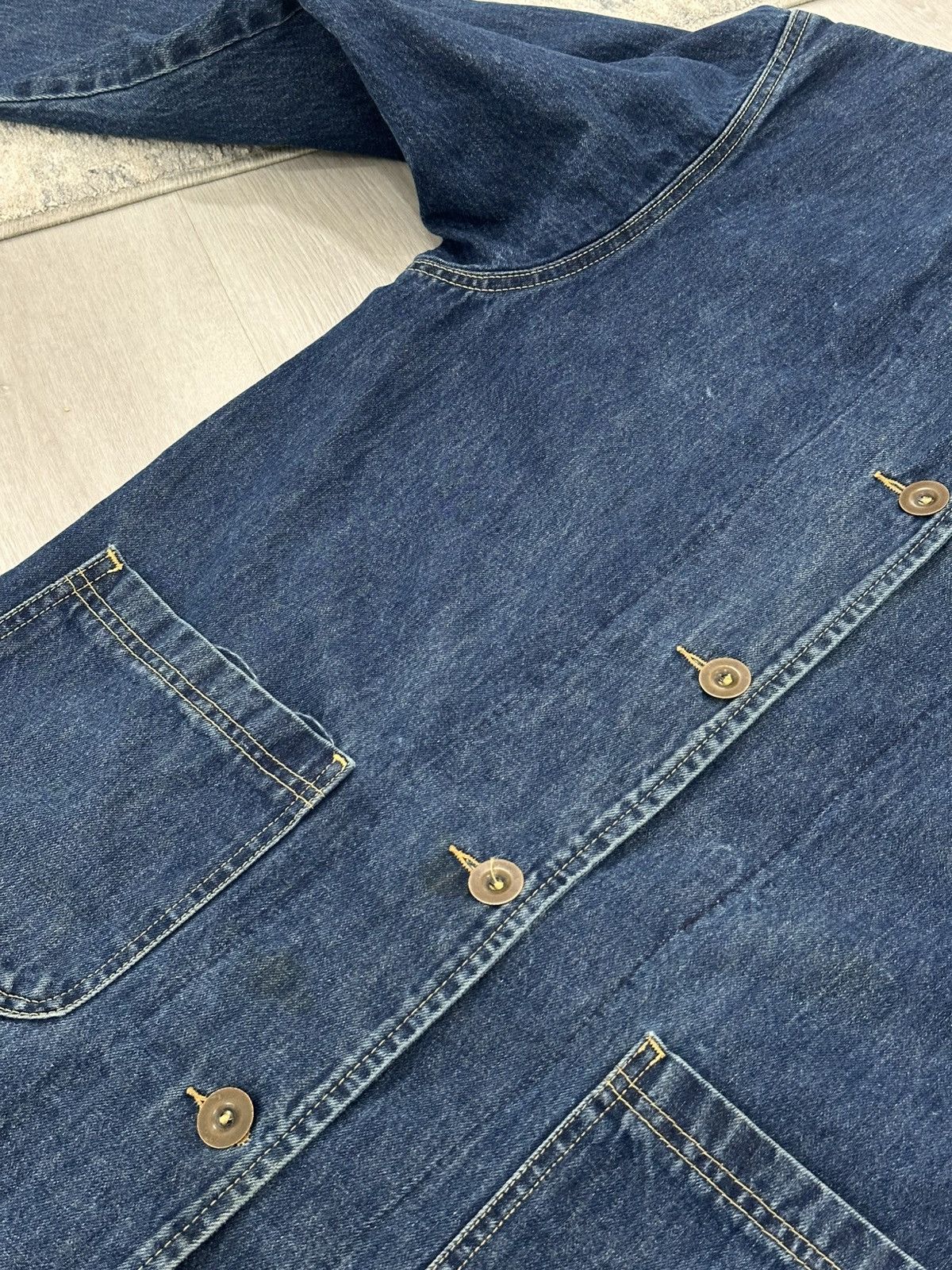 Lee Vintage 80s Lee MadeinUSA American Workwear Barn/Chore Coat Size US S / EU 44-46 / 1 - 11 Thumbnail