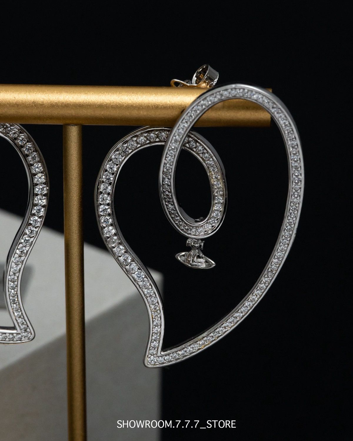 Vivienne Westwood Vivienne Westwood Sosanna Large Earrings Size ONE SIZE - 5 Thumbnail