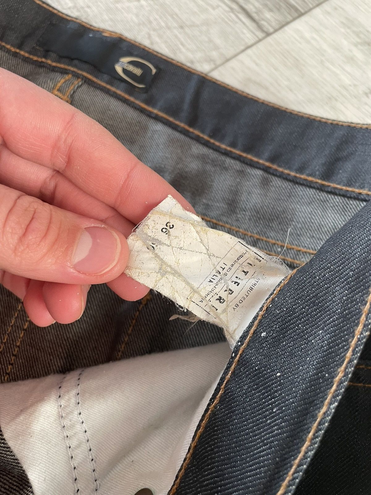 If Six Was Nine × Just Cavalli FLARED just cavalli jeans with backhit logo on back pocket Size US 36 / EU 52 - 2 Thumbnail