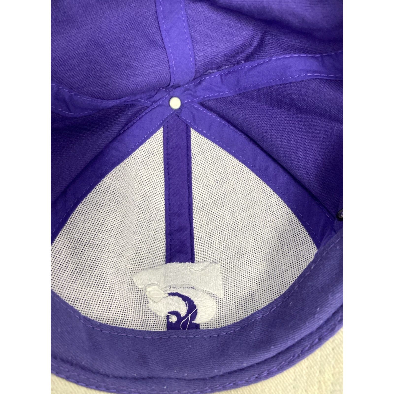 Logo Athletic KANSAS STATE WILDCATS Baseball Hat Adult OSFA Purple Adjustable Cap /534 Conn Brand Logo Athletic Unisex Men Women Hats Size ONE SIZE - 5 Thumbnail