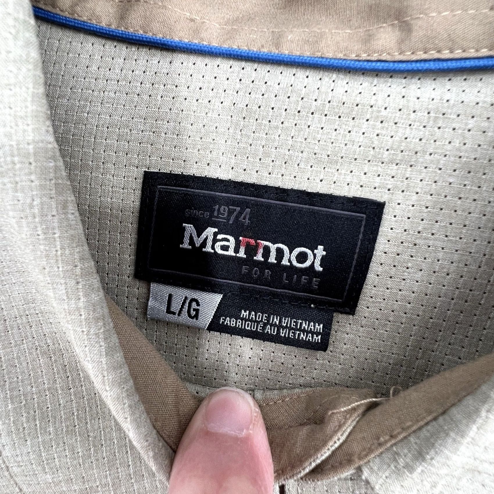 Marmot Marmot AirExchange Long-Sleeve Shirt Chinchilla Khaki Tan Men’s Large Size US L / EU 52-54 / 3 - 2 Thumbnail