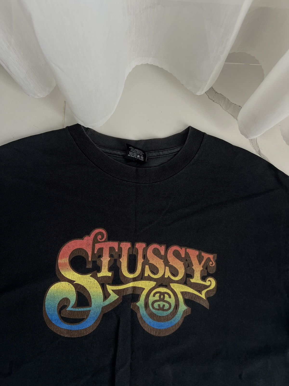 Stussy 90’s STUSSY SPELLOUT Y2K RARE TEE BIG LOGO Size US M / EU 48-50 / 2 - 2 Thumbnail
