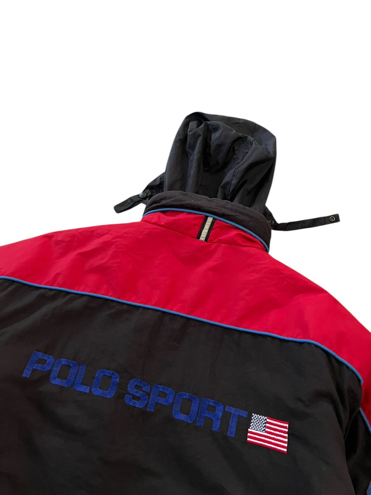 Ralph Lauren Sport Vintage Polo Sport Ralph Lauren Puffer Jacket Big Logo Size US XL / EU 56 / 4 - 7 Thumbnail