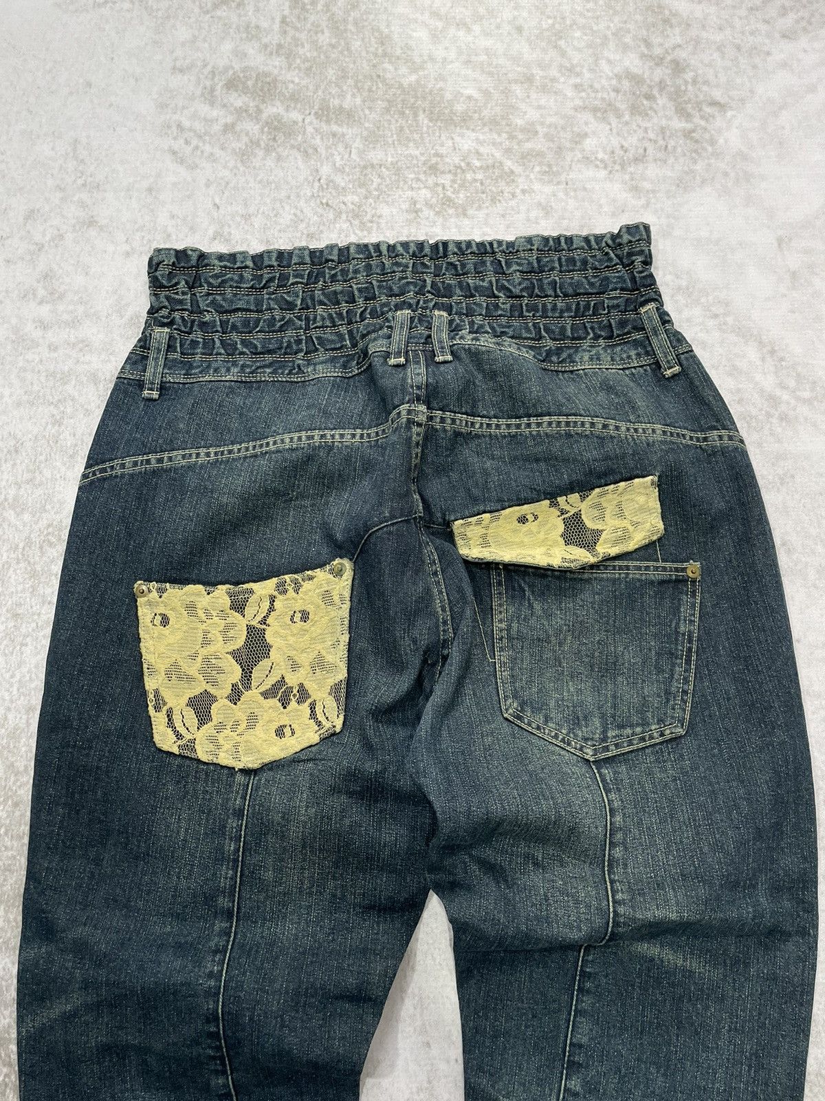 Issey Miyake 2000s Somari japan hight waistdenim pants kapitalstyle Size US 32 / EU 48 - 10 Thumbnail