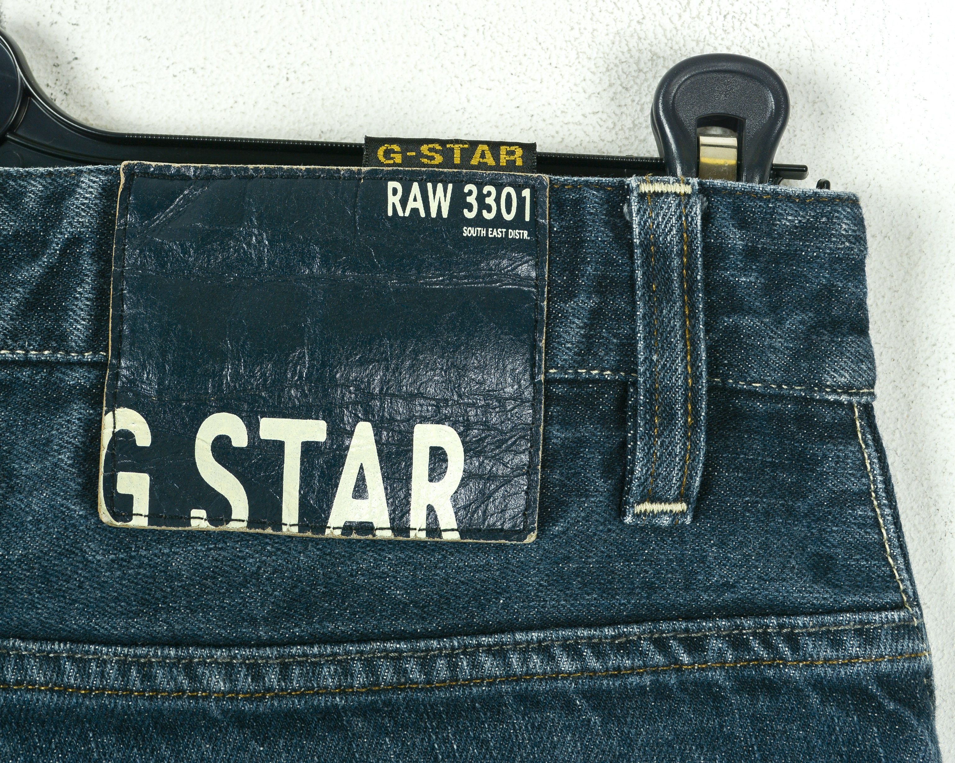 G-Star Yield Slim W33 L32 Straight Leg Jeans Pants Trousers Casual Size US 33 - 6 Thumbnail