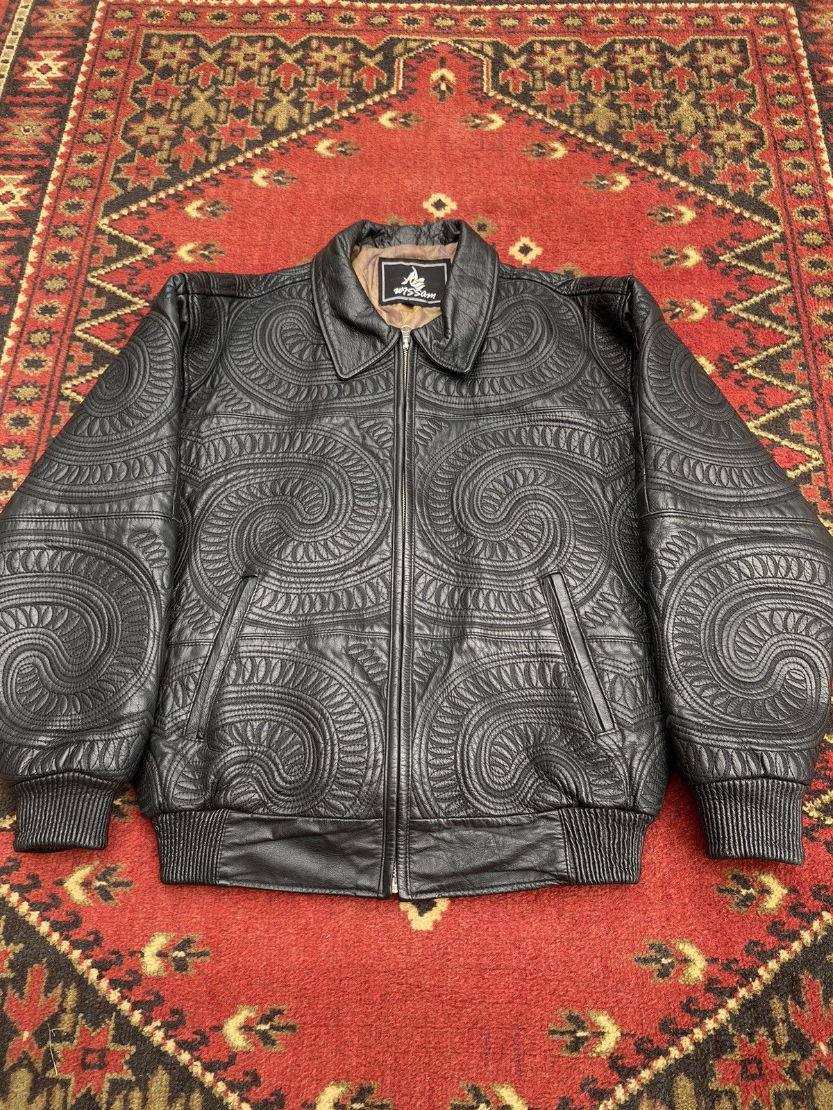 Al wissam hotsell Leather Jacket