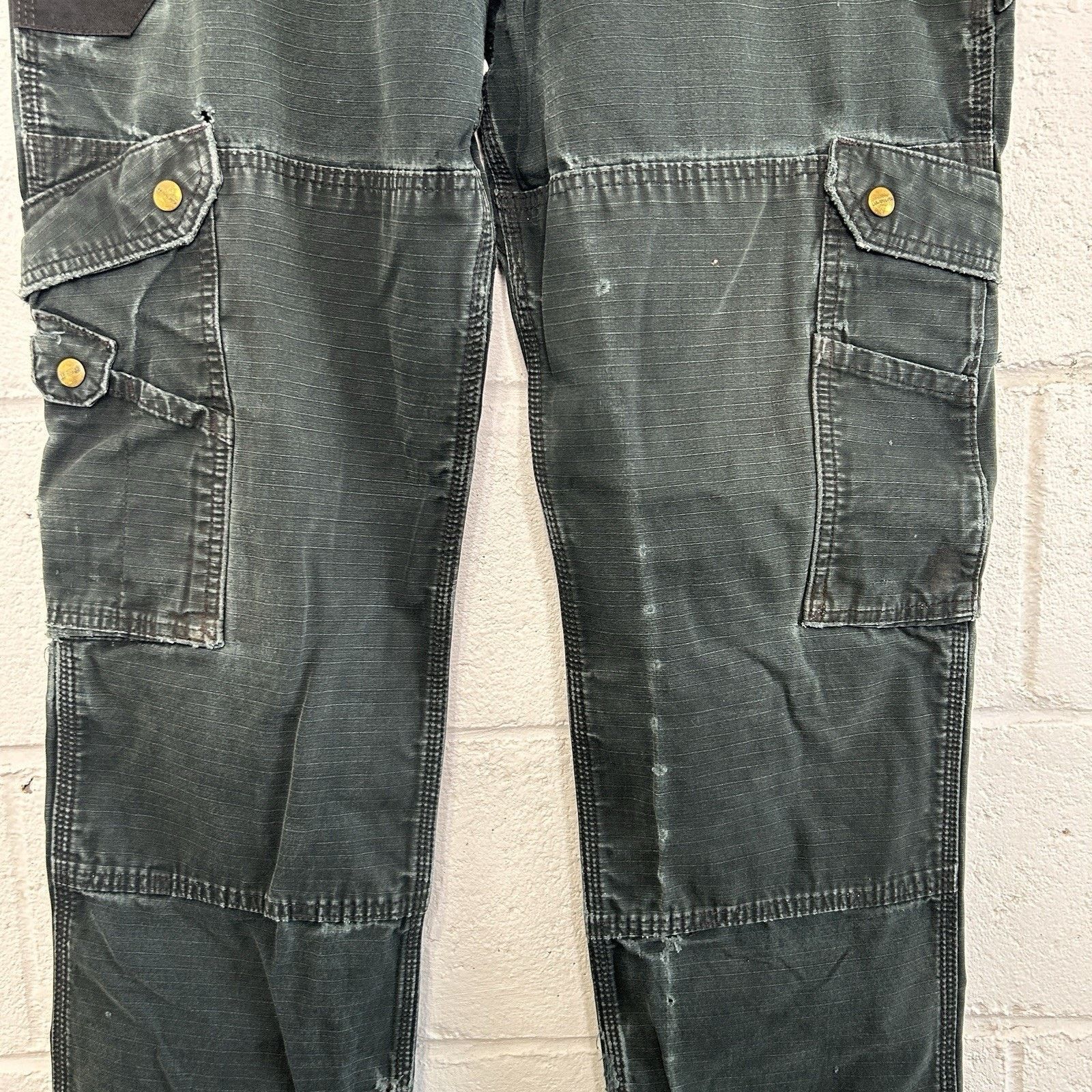 Carhartt Vintage Carhartt Relaxed Utility Cargo Pants “Black” B342 Size US 34 / EU 50 - 4 Thumbnail