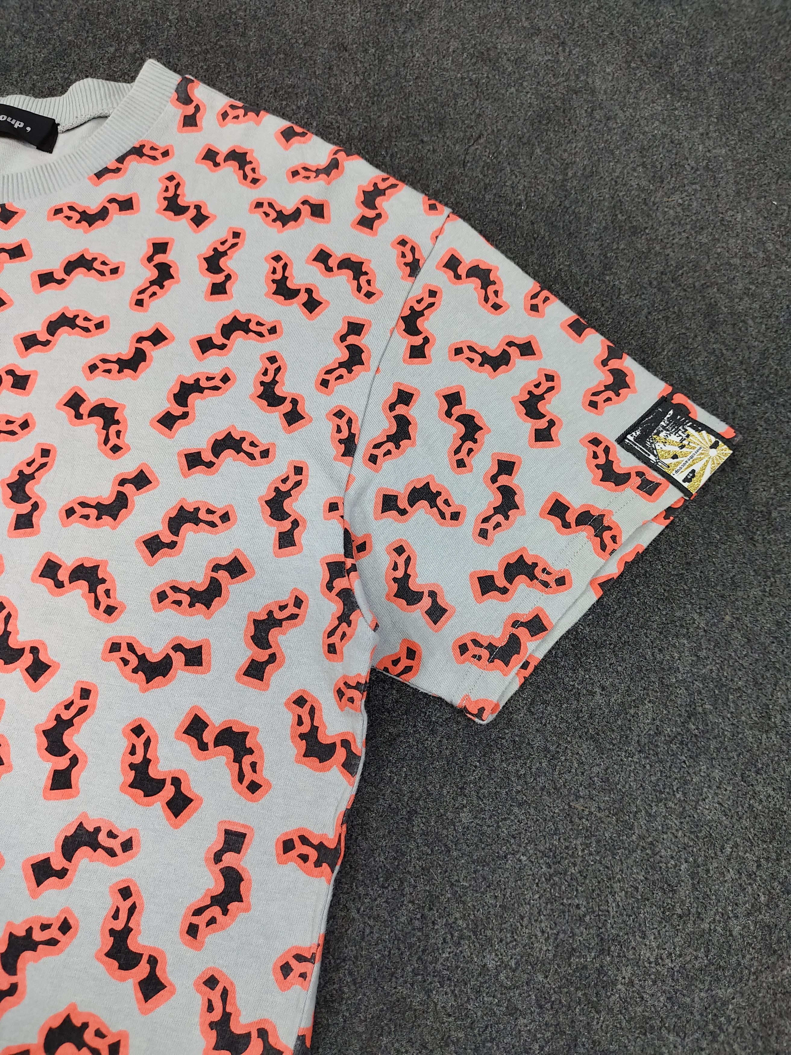 mercibeaucoup Mercibeaucoup All Over Neon Bat Graphic Pattern Harajuku Pop Size L / US 10 / IT 46 - 2 Thumbnail
