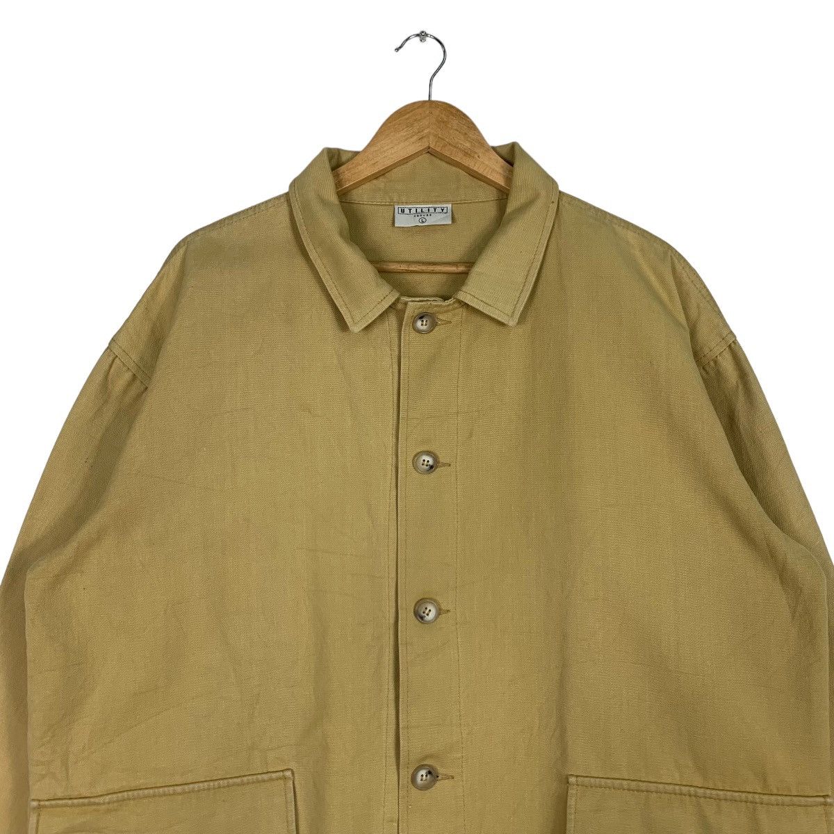 Canvas UTILITY CANVAS Made In Usa Casual Work Jacket #1068-C48 Size US L / EU 52-54 / 3 - 2 Thumbnail