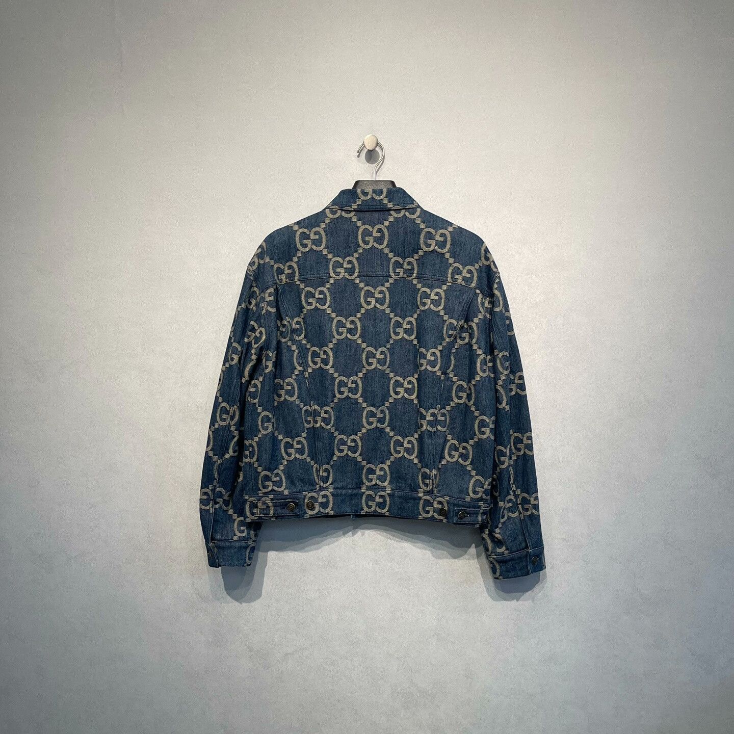 Gucci gucci double g logo denim jacket Size US L / EU 52-54 / 3 - 2 Thumbnail