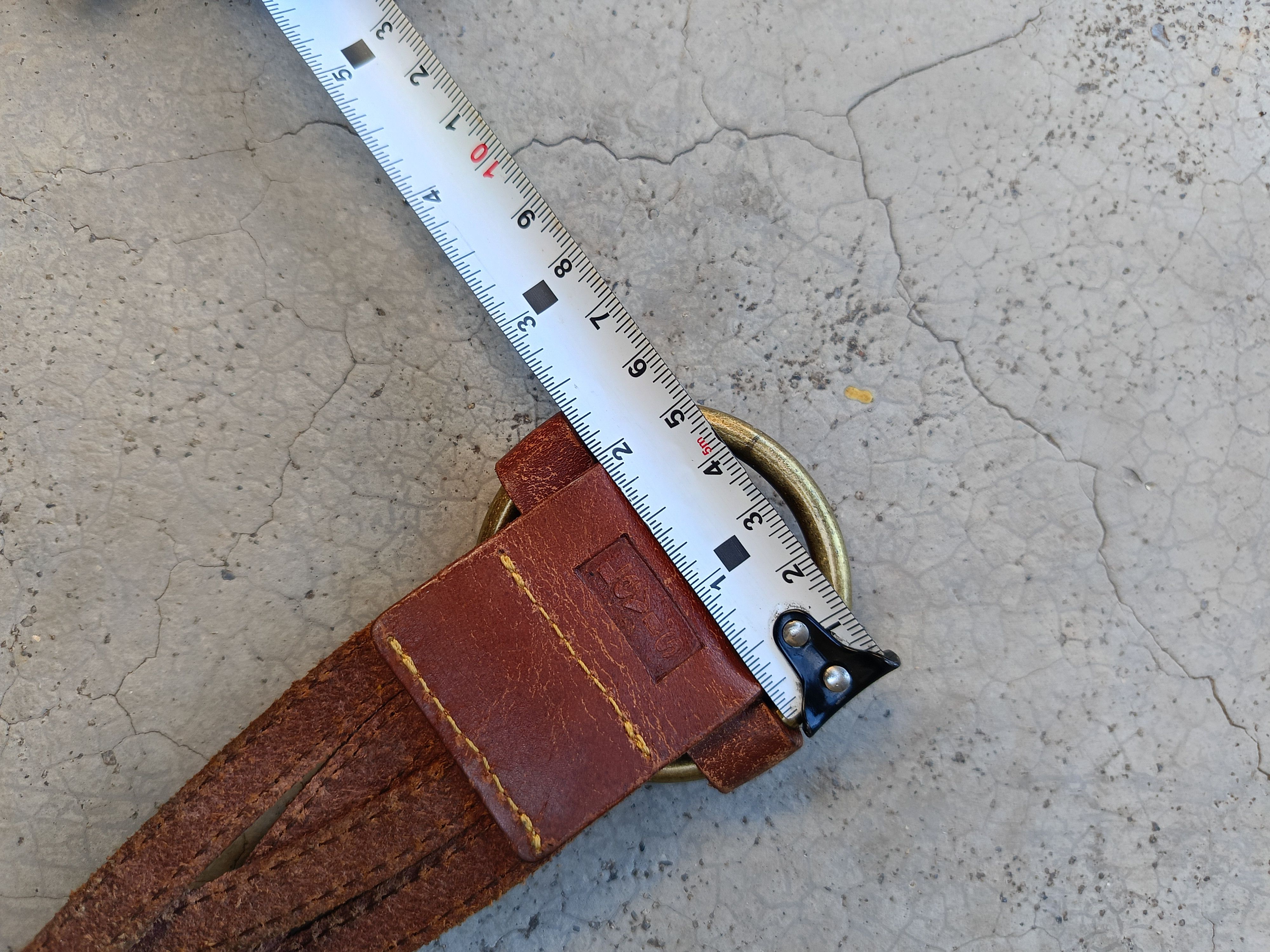 Levi's LEVI'S VINTAGE ETHNIC LEATHER BELT RING O Size ONE SIZE - 14 Thumbnail