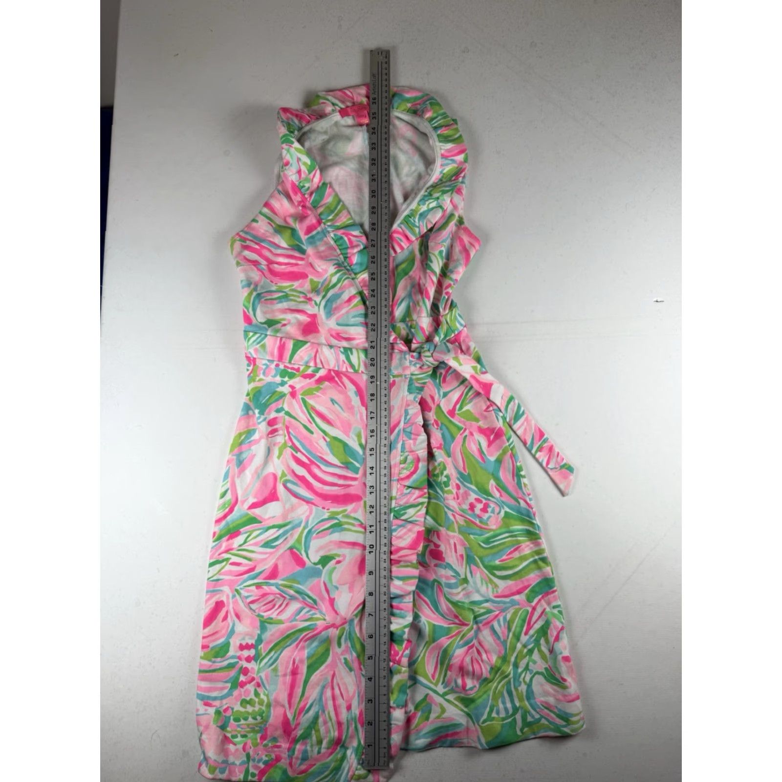Lilly Pulitzer Lilly Pulitzer Wrap Dress Womens XS Multicolor Floral Spring Summer See photos Size XS / US 0-2 / IT 36-38 - 6 Thumbnail