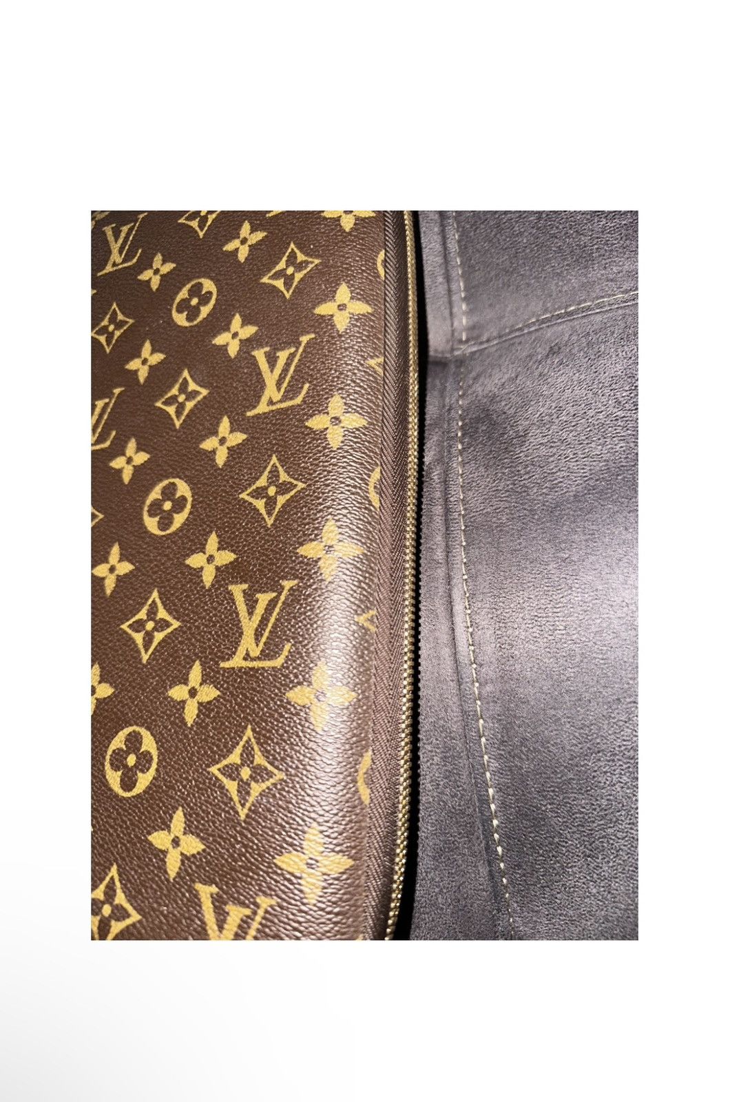 Louis Vuitton Vintage Louis Vuitton Monogram Laptop Zippered Sleeve/Case Size ONE SIZE - 4 Thumbnail