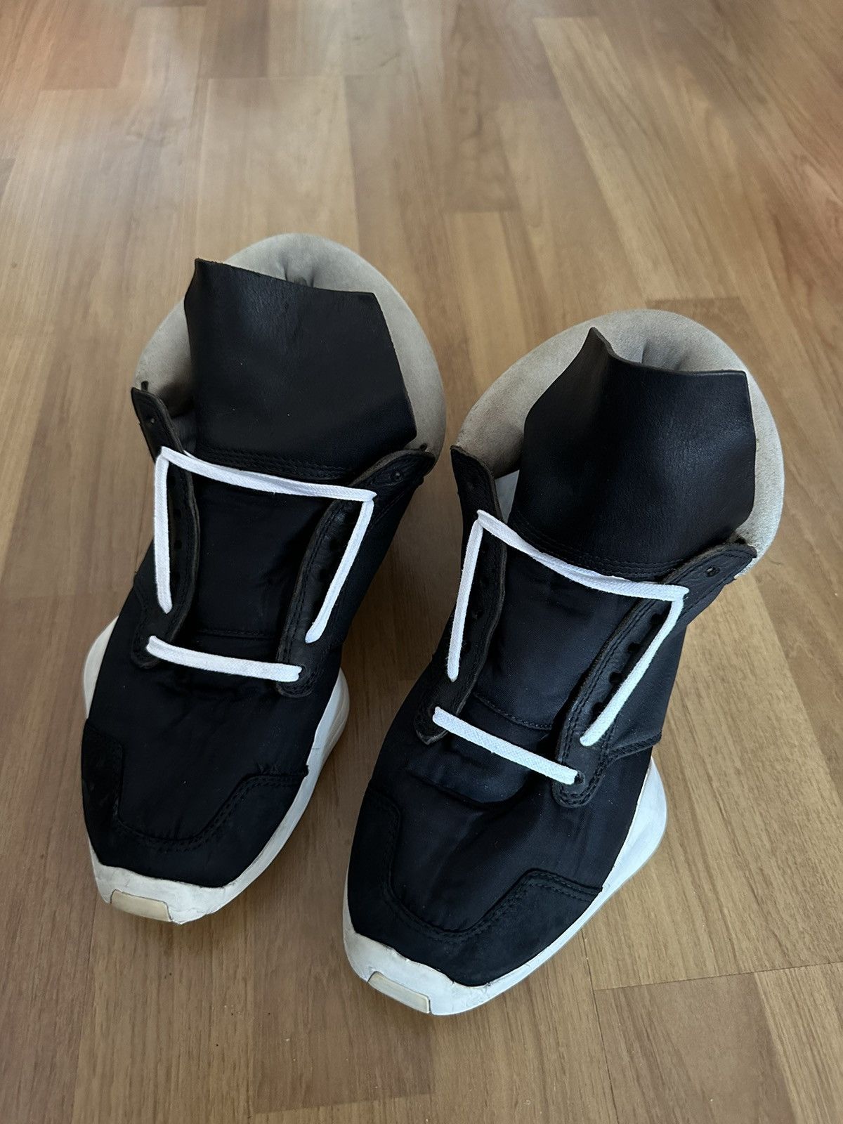 Adidas × Rick Owens Adidas x Rick Owens Vicious Runners Size US 7.5 / EU 40-41 - 2 Thumbnail