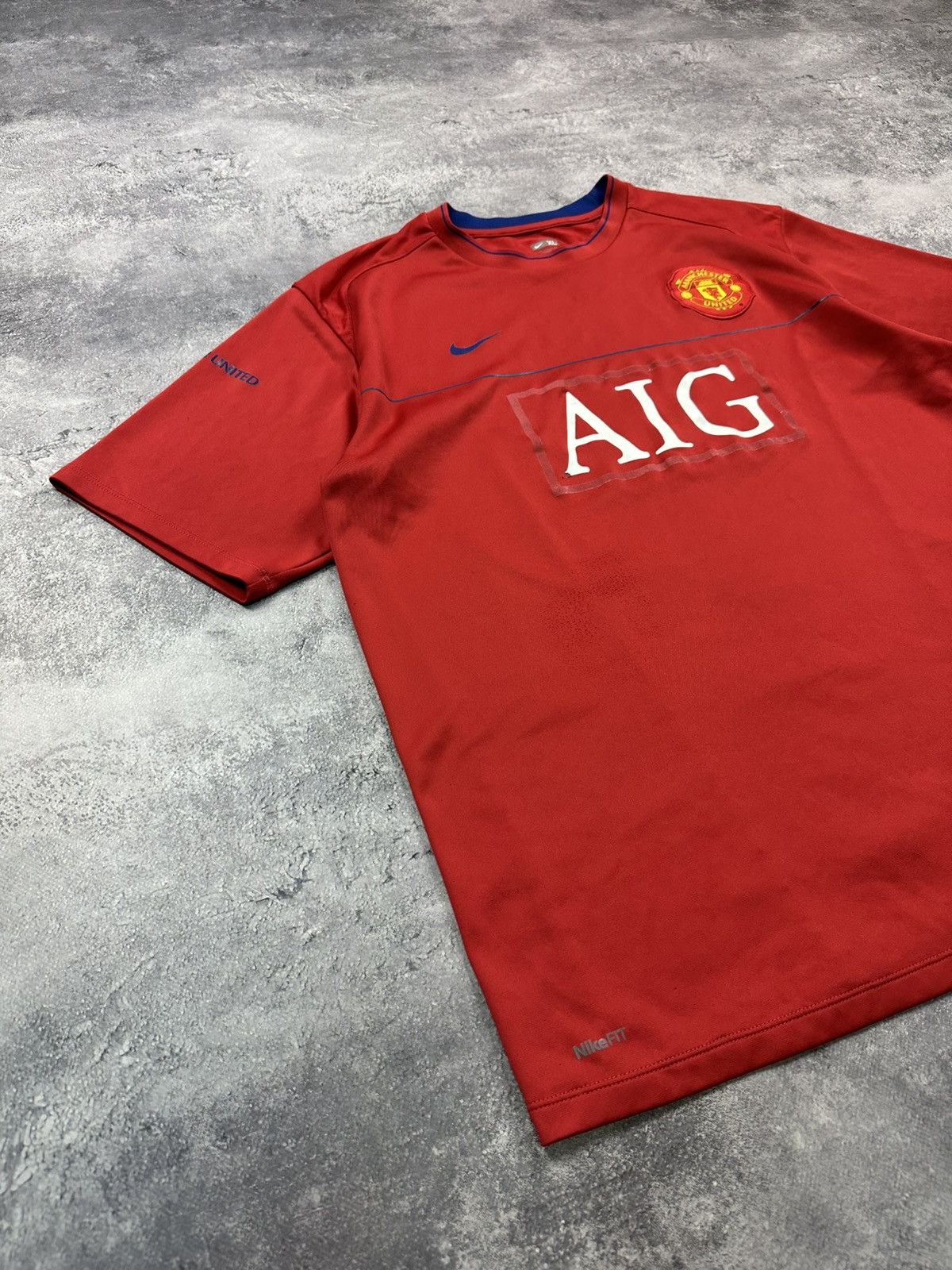Nike Nike Manchester United 2008 2009 Third Shirt Soccer Jersey Size US XL / EU 56 / 4 - 2 Thumbnail