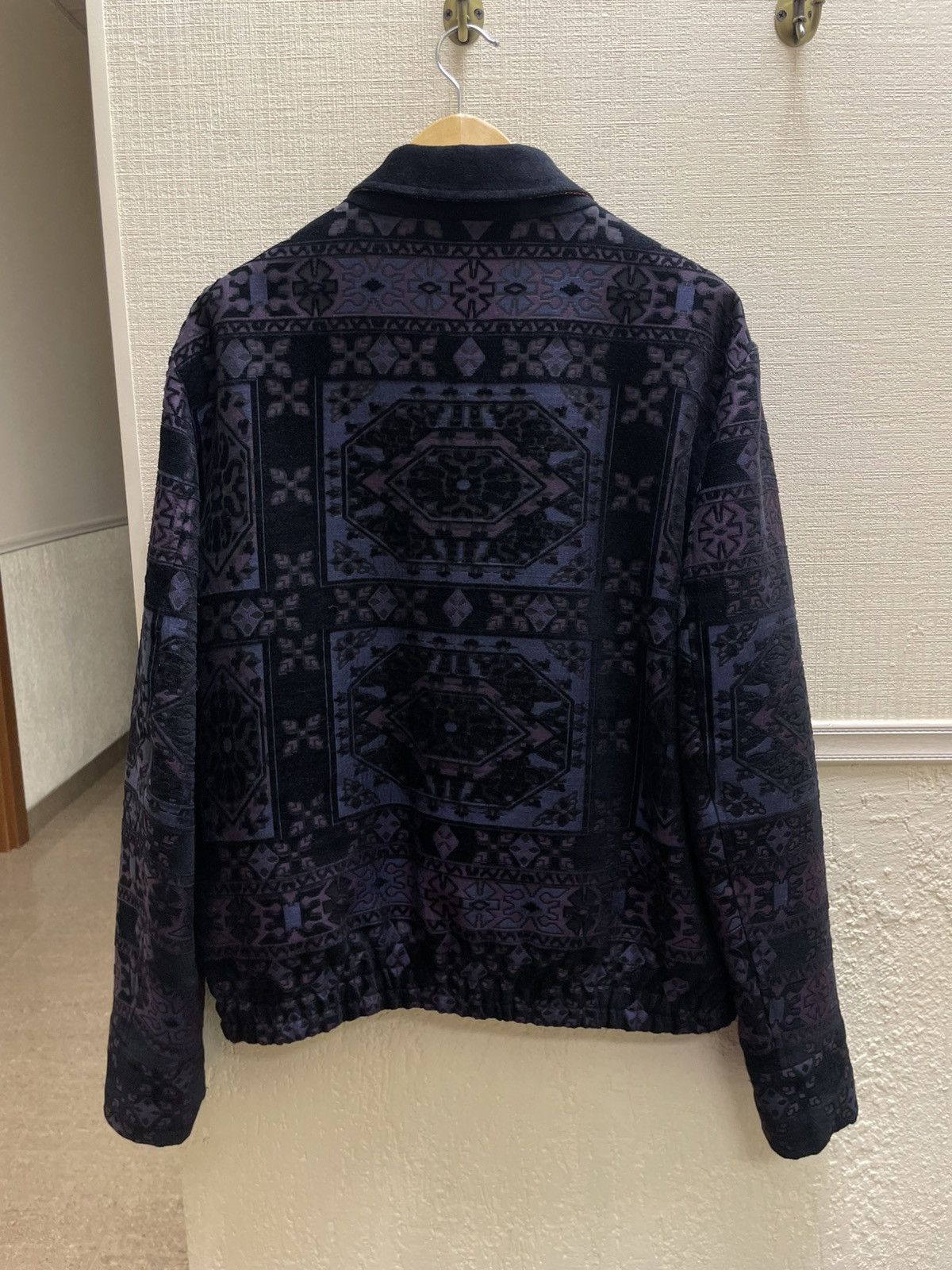 Etro Etro Intarsia Pattern Embroidery Bomber Jacket Size US XL / EU 56 / 4 - 3 Thumbnail