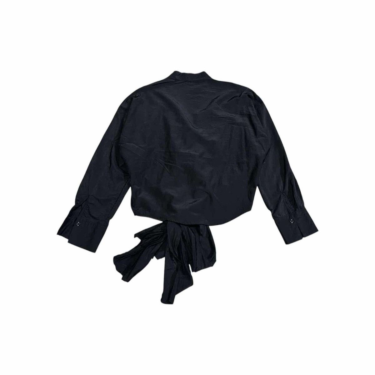 Designer × Japanese Brand 🔥Y2K Vintage Re Edit Knotted Draped Shirt Size US M / EU 48-50 / 2 - 4 Thumbnail