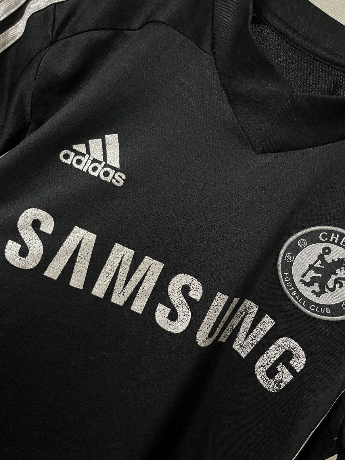 Adidas Adidas Chelsea 2013/14 Third Kit Black Jersey Size US S / EU 44-46 / 1 - 3 Thumbnail