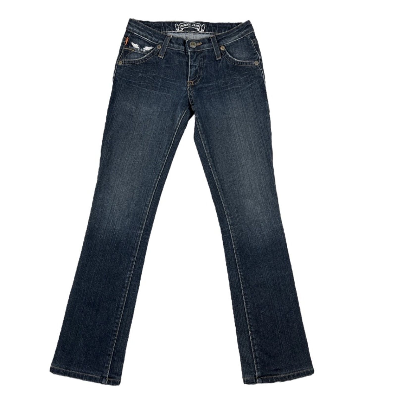 Robins Jeans Robin's Jean Blue Straight Leg Denim | Size 26 Size 26" / US 2 / IT 38 - 1 Thumbnail