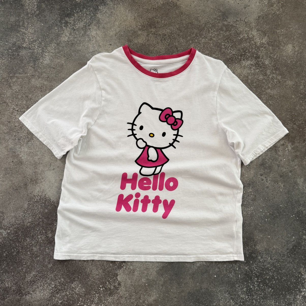 20471120 × Japanese Brand Hello kitty Y2K amazing sexy vintage t-shirt Size M / US 6-8 / IT 42-44 - 1 Thumbnail