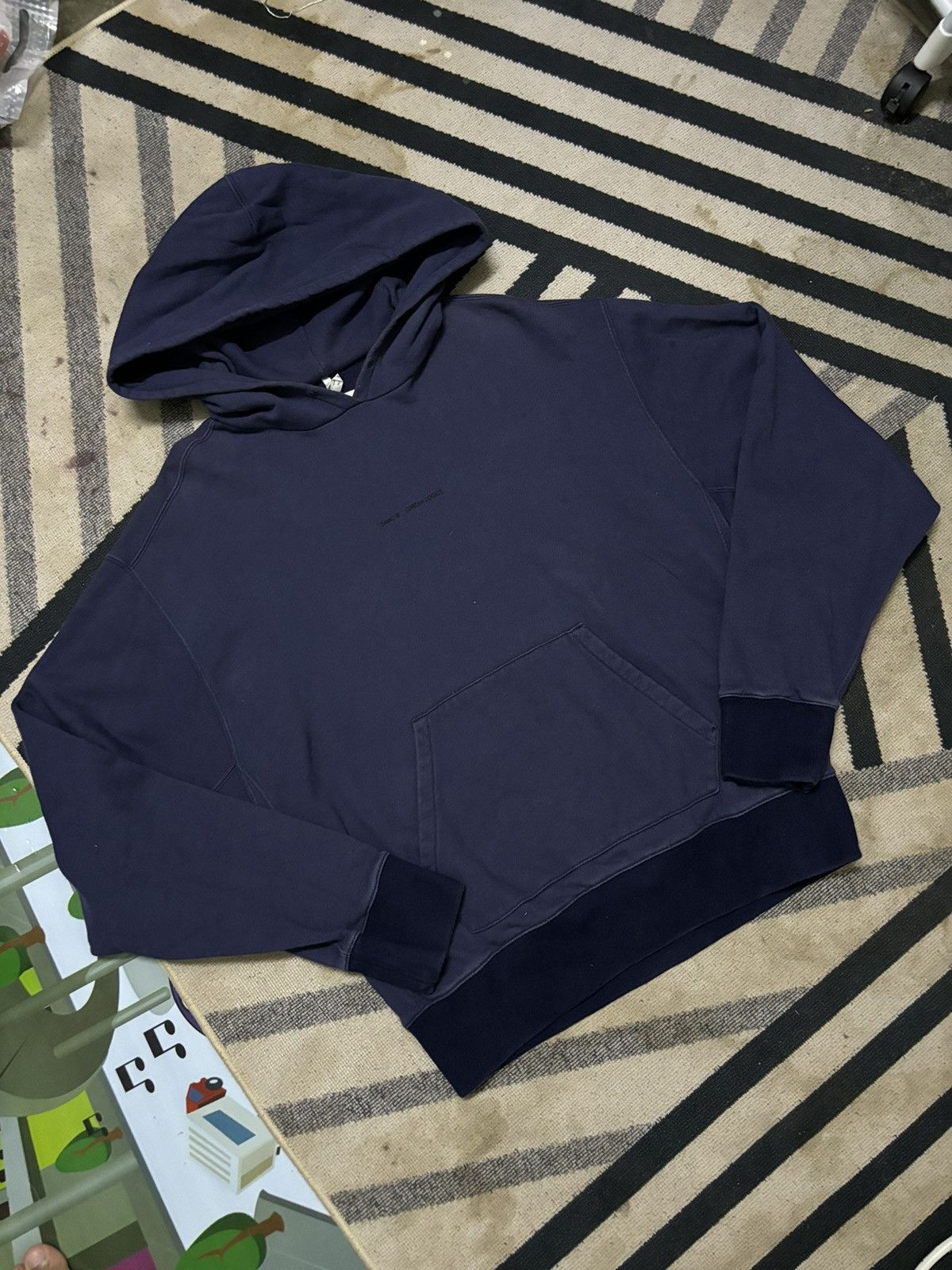 OAMC OAMC Dream Logic Hoodie Blueblack Size US S / EU 44-46 / 1 - 2 Thumbnail