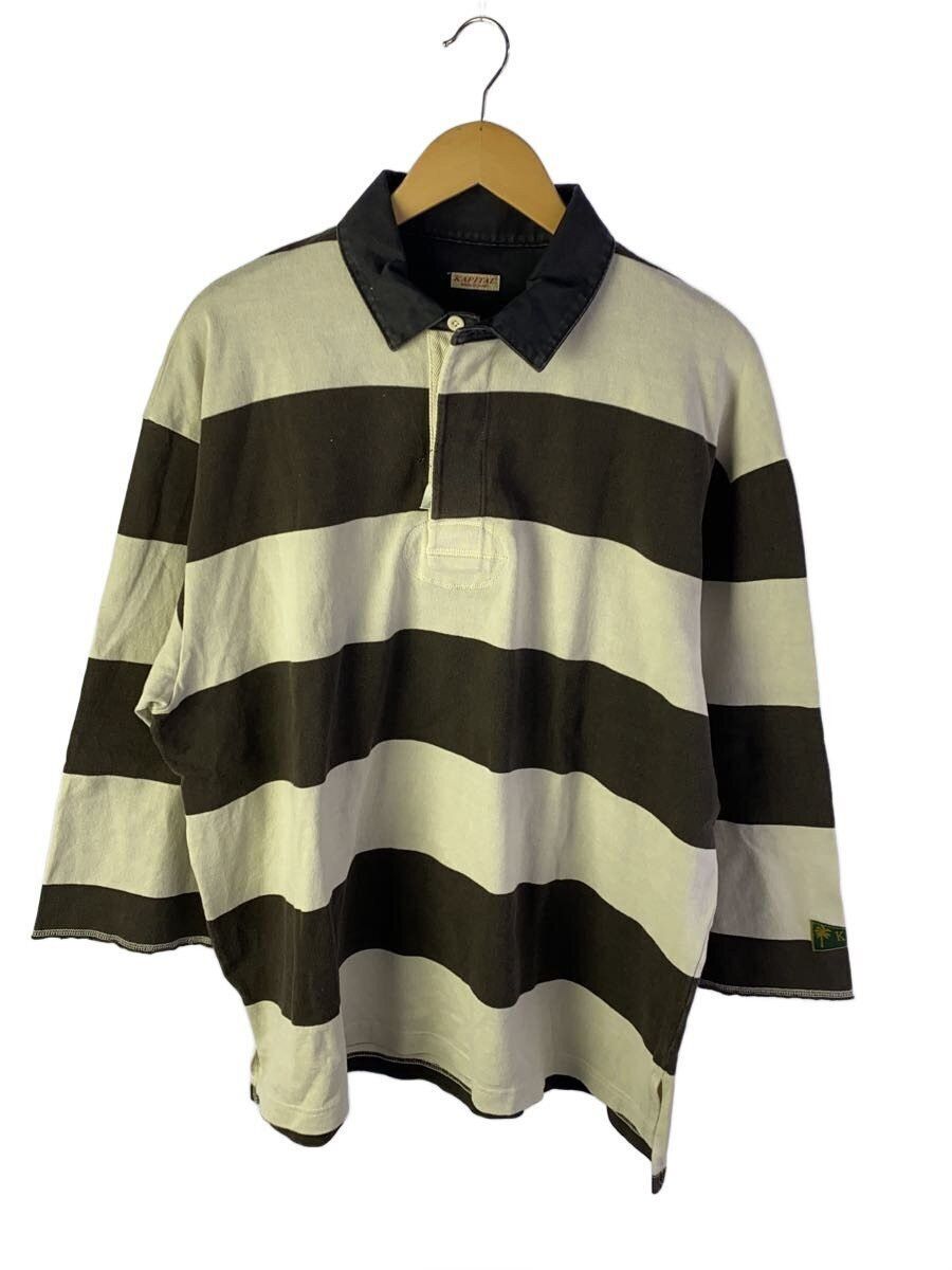 Kapital Striped Polo Shirt Size US L / EU 52-54 / 3 - 1 Thumbnail