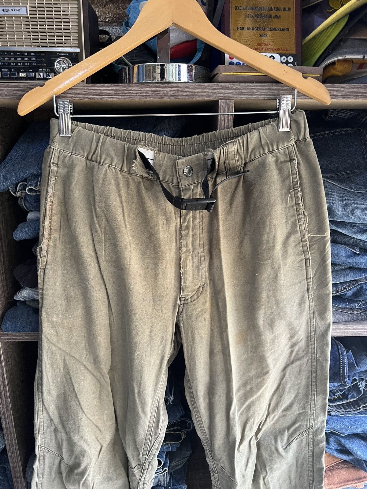 The North Face 🔥Vintage Distressed The North Face Outdoor Pant Size US 32 / EU 48 - 3 Thumbnail