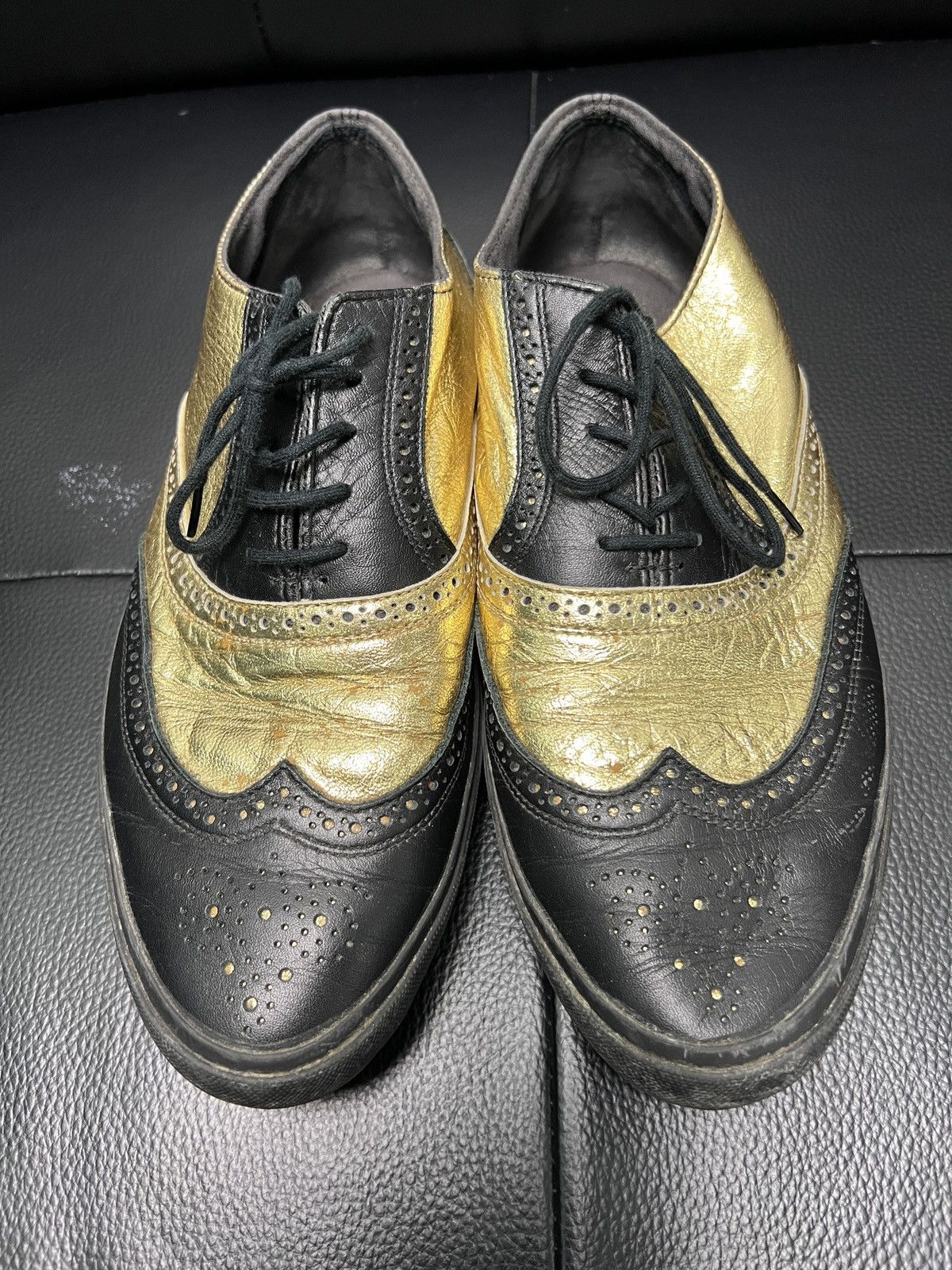 Comme des Garcons Homme Plus Comme des Garçons Homme Plus Baroque Oxford Leather Shoes Size US 9 / EU 42 - 10 Thumbnail