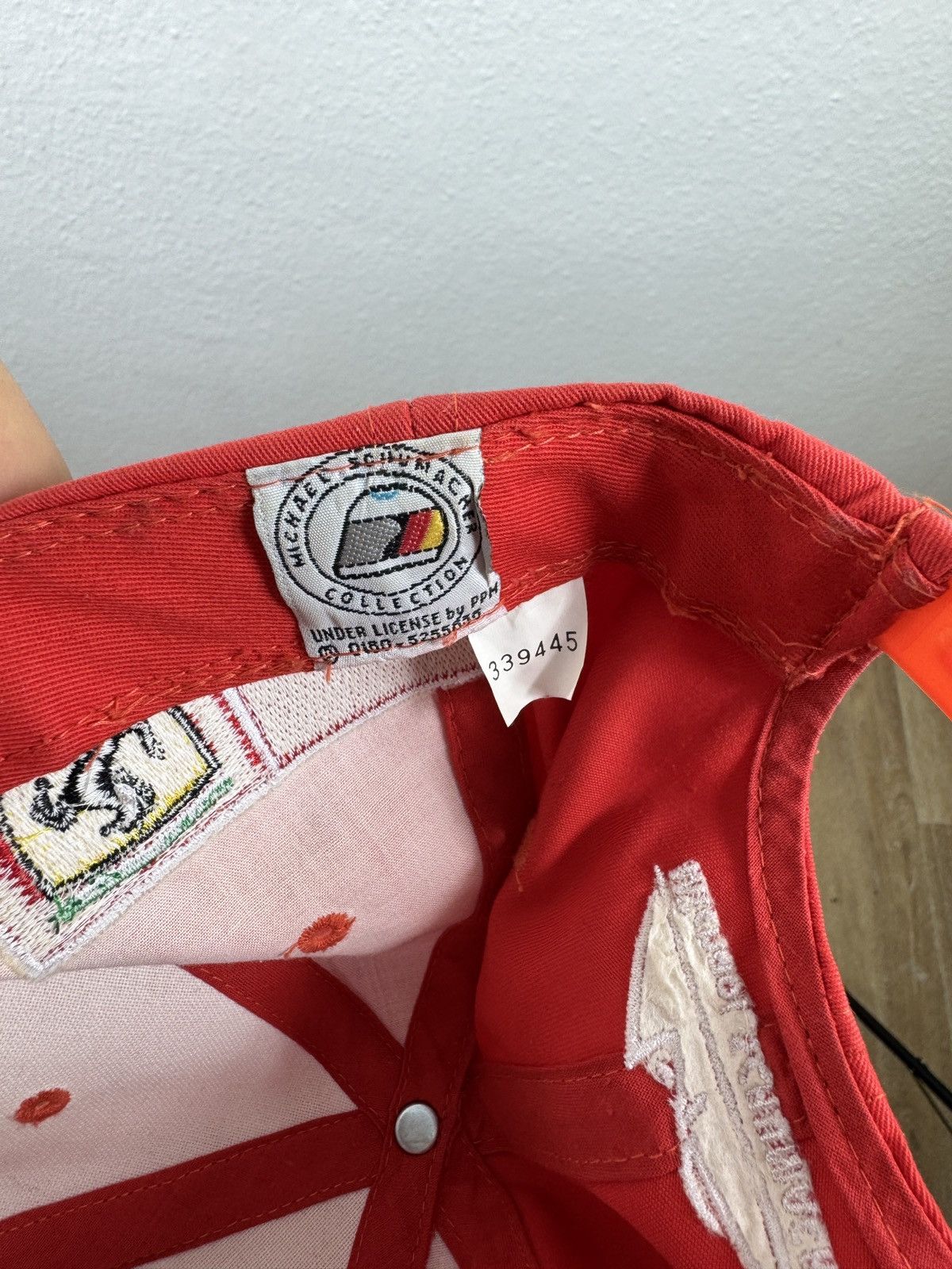 Ferrari Dekra Ferrari Michael Schumacher Collection Red Cap F1 Size ONE SIZE - 8 Thumbnail