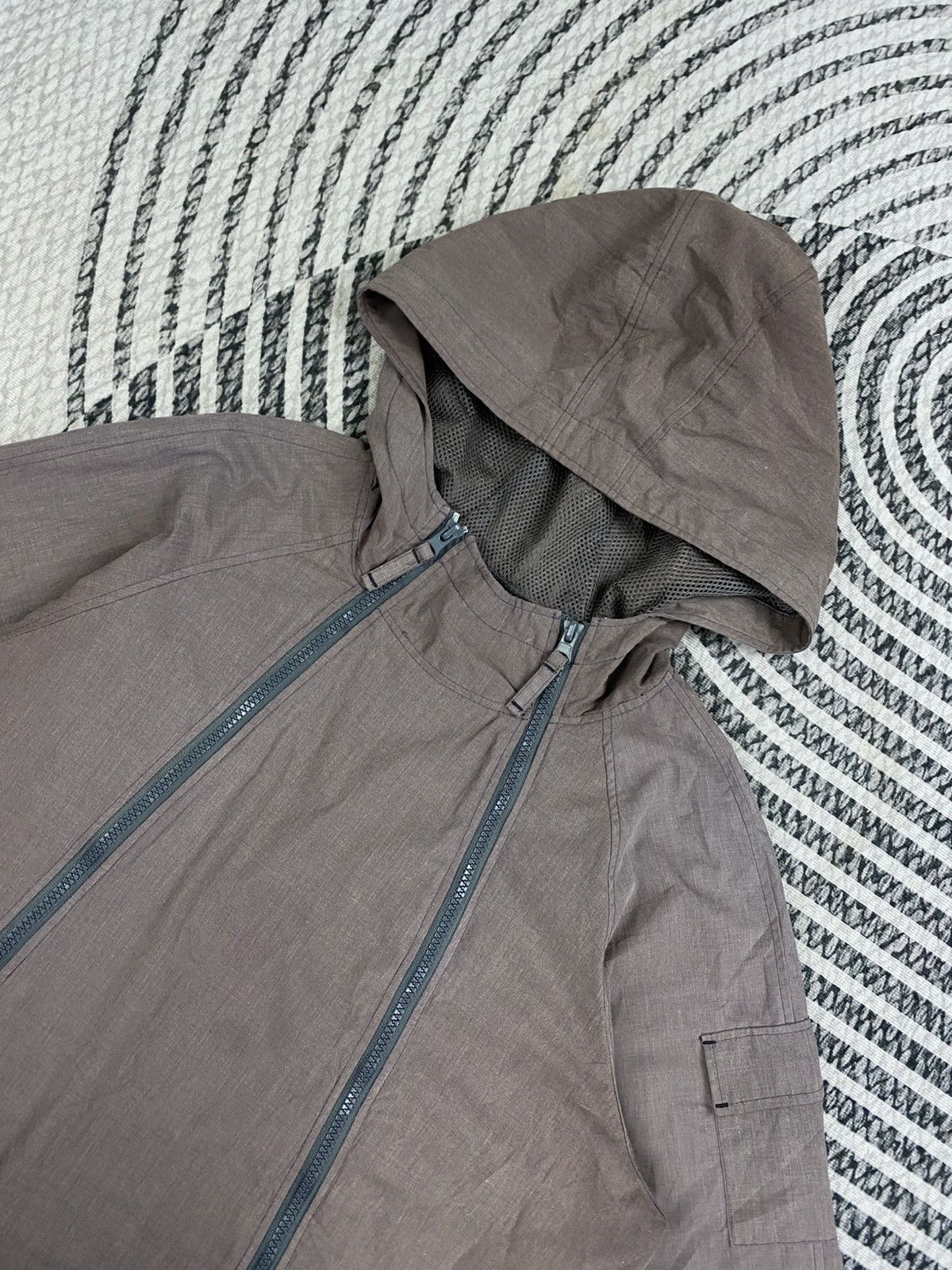 Japanese Brand Vintage Joky Gal Prominent Vertical Zipper Hooded Jacket Size US M / EU 48-50 / 2 - 5 Thumbnail