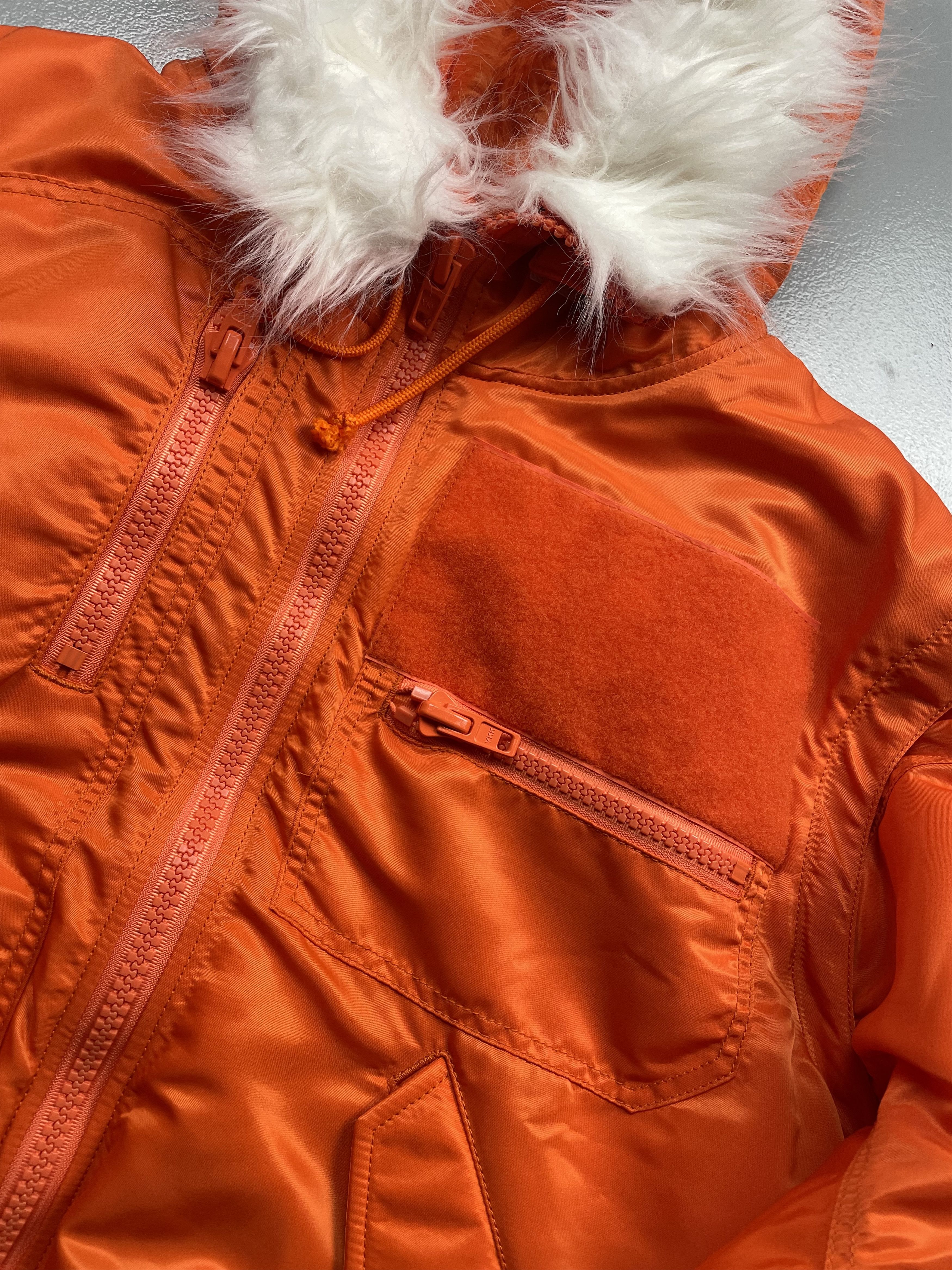 GR-Uniforma GR-Uniforma 2019 orange bomber with detachable sleeves Size US M / EU 48-50 / 2 - 3 Thumbnail