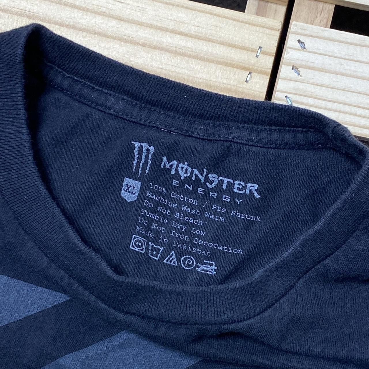 Other Monster Energy Black Y2K Energy Drink Promo Tee Size XL Size US XL / EU 56 / 4 - 3 Thumbnail