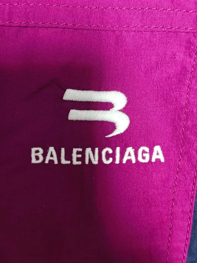 Balenciaga Balenciaga 22ss SportyB embroidered pink and black color-bl Size XS / US 0-2 / IT 36-38 - 4 Thumbnail