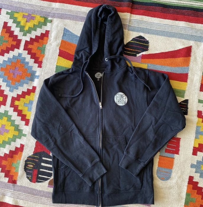 Stones Throw Stones throw zip up hoodie Mf doom quasimoto madlib Grailed